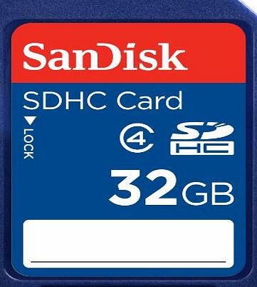 SanDisk SDSDB-032G-B35 32 GB SDHC Class 4 Memory Card - Blue (Label May Change)