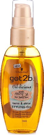 Schwarzkopf, 2102[^]0078109 Got2b Oil-licious Styling Oil with