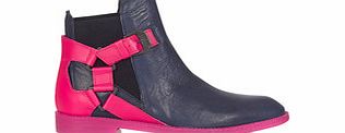 SWEAR LONDON Vienetta pink leather ankle boots