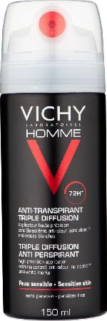 Vichy, 2102[^]0107677 Homme Triple Diffusion Anti-Perspirant 150ml